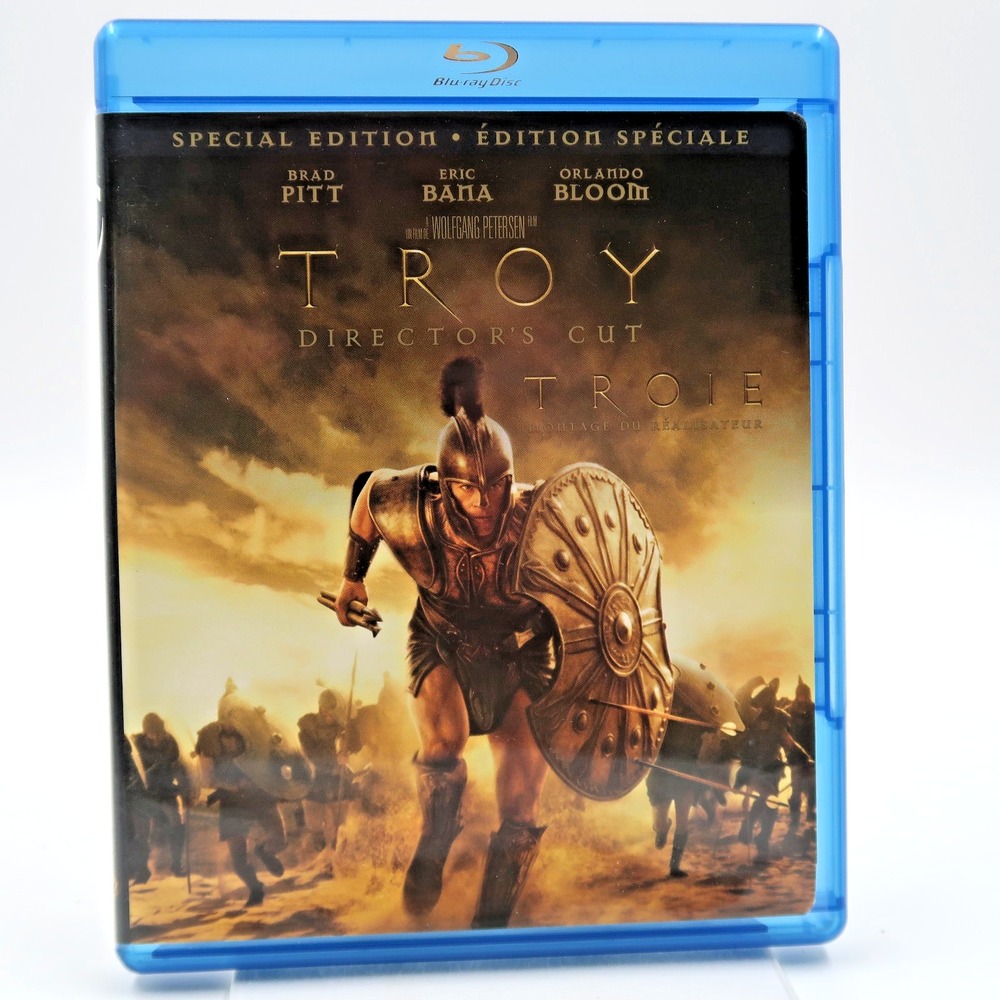 Troy Director's Cut Special Edition Blu-ray Movie 2004 Warner Home Video NTSC